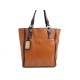 NEUF SAC A MAIN RALPH LAUREN CABAS 31CM CUIR MARRON LEATHER HAND BAG PURSE 695€