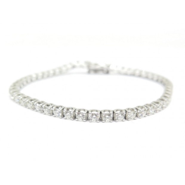 BRACELET OR ET DIAMANTS 4.25 CARATS 