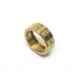 BAGUE CHOPARD ICE CUBE OR JAUNE ET DIAMANTS 