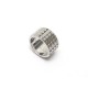 BAGUE BOUCHERON CLOU DE PARIS T50 EN OR BLANC + ECRIN WHITE GOLD RING 3900€