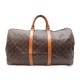 VINTAGE SAC DE VOYAGE A MAIN LOUIS VUITTON KEEPALL 50 BANDOULIERE MONOGRAM 1600€