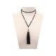 NEUF COLLIER TIFFANY & CO SAUTOIR GATSBY LE MAGNIQUE PERLES ONYX & PERLES NOIRES