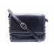 SAC A MAIN CHRISTIAN LOUBOUTIN BESACE BANDOULIERE CUIR NOIR LEATHER BAG PURSE