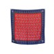 FOULARD HERMES LES ARTIFICIERS BLEU 