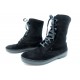 CHAUSSURES BOTTINES A LACETS TOD'S 8.5 IT 43 FR DAIM NOIR BOOTS SHOES 475€