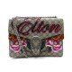 SAC GUCCI ELTON TOILE ET CUIR EXOTIQUE 