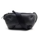 NEUF SAC A MAIN MAISON MARGIELA CEINTURE GLAM SLAM BANANE CUIR NOIR HANDBAG 850€