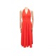 ROBE DOS NU MICHAEL KORS T36 COTON ORANGE 