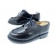 CHAUSSURES PARABOOT CHAMBORD DERBY 7 41 EN CUIR NOIR BLACK LEATHER SHOES 345€