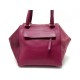 NEUF SAC A MAIN FENDI BOXY 8BN251 CUIR DAIM BORDEAUX SUEDE LEATHER HANDBAG 2035€