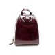 SAC A DOS CARTIER CUIR VERNIS BORDEAUX 