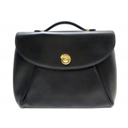 SAC CARTABLE CARTIER PANTHERE MALLETTE SERVIETTE EN CUIR BOX NOIR BRIEFCASE 955€