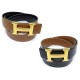 NEUF CEINTURE HERMES T80 BOUCLE H DORE 32MM LIEN REVERSIBLE CUIR BOX EPSOM 640€