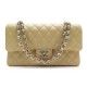 SAC CHANEL TIMELESS CUIR CAVIAR BEIGE 