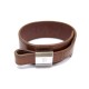 BRACELET HERMES ARTEMIS CUIR MARRON 