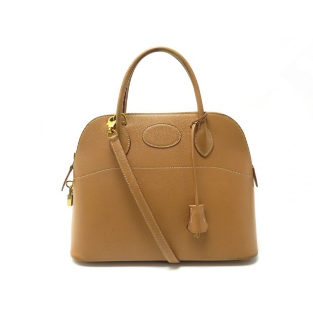 EMBELLISSEMENT SAC A MAIN HERMES BOLIDE 33 BANDOULIERE CUIR GOLD