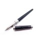 STYLO BILLE DUPONT ROLLERBALL 402674 RESINE NOIR & ARGENTE + ECRIN PEN 460€