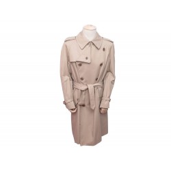 MANTEAU BURBERRYS L 54 56 HOMME IMPERMEABLE EN COTON BEIGE TRENCH COAT 1500€