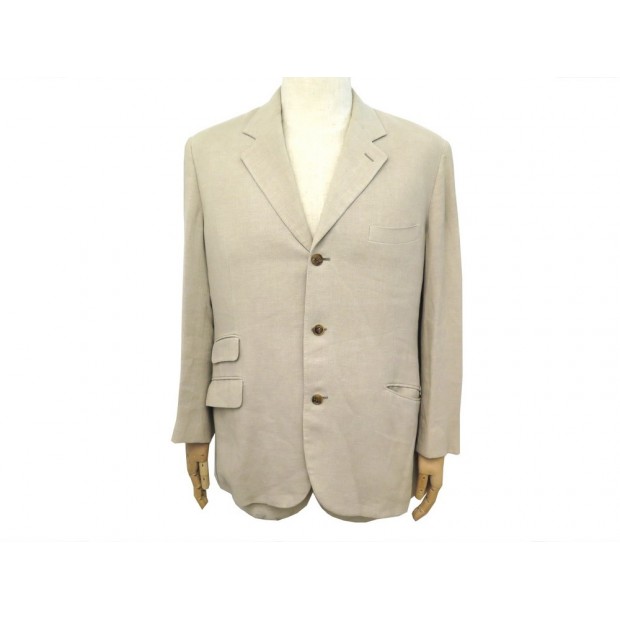 VESTE HERMES LIN BEIGE 