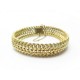 BRACELET CHAINE MAILLE AMERICAINE 18 CM 18.8 GR EN OR JAUNE 18K GOLD JEWEL