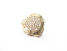 bague bulgari bulgari t 51 en or rose 18k diamants