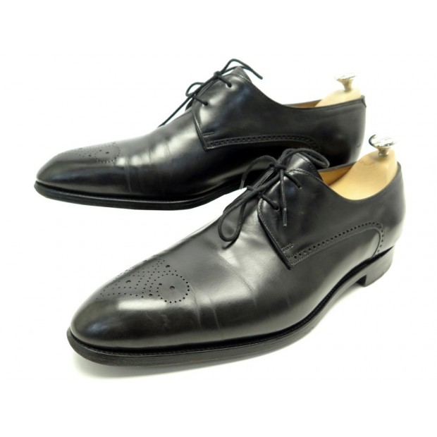 CHAUSSURES JOHN LOBB CUIR NOIR 10E 