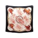 FOULARD HERMES LA POSTE PHILIPPE LEDOUX CARRE 90 SOIE NOIR BOITE SILK SCARF 375€