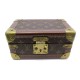 MALLE LOUIS VUITTON COFFRET TRESOR 20 M47004 TOILE MONOGRAM BOITE A BIJOUX 4065€