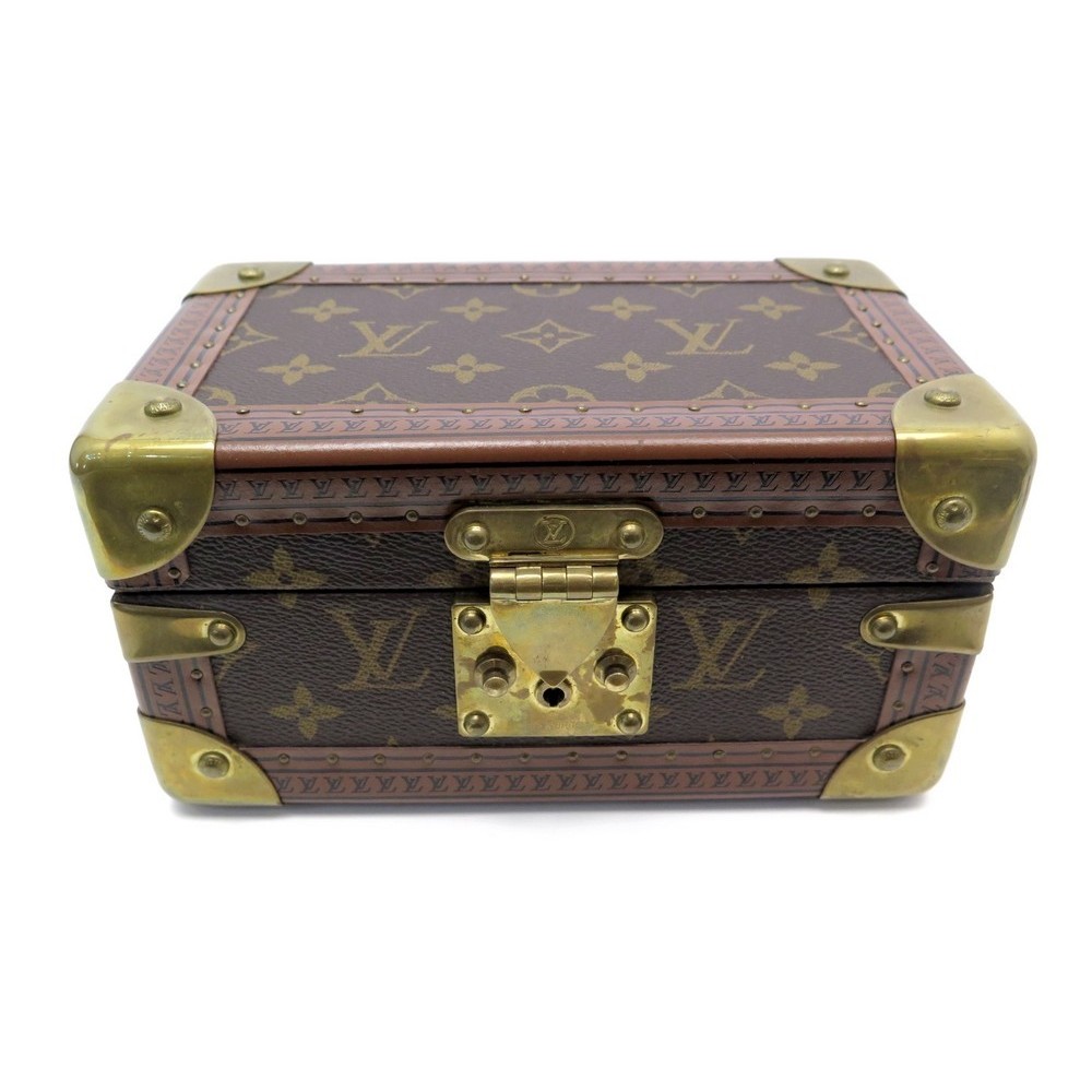 LOUIS VUITTON Monogram Coffret Tresor 20 Accessory Box M47001 LV