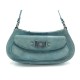 SAC A MAIN BALENCIAGA EL CORTE INGLES EN CUIR ET DAIM TURQUOISE SUEDE HAND BAG