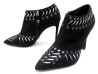 chaussures louis vuitton spikes low boots 37.5