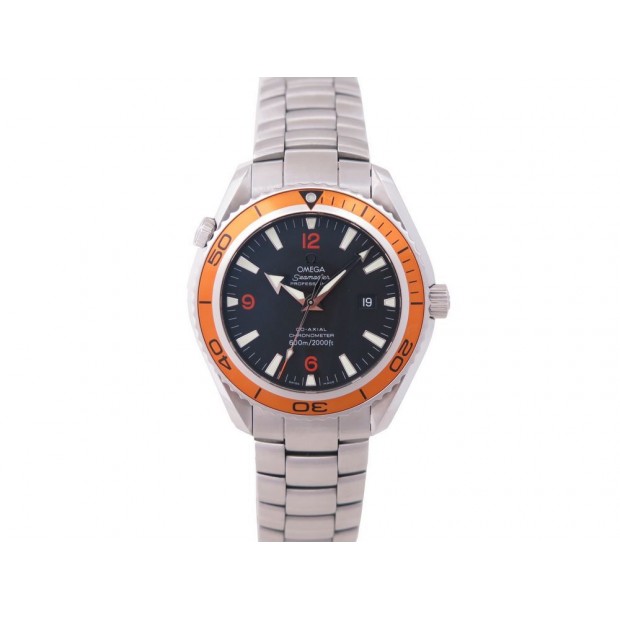 MONTRE OMEGA SEAMASTER PLANET OCEAN 600M LUNETTE ORANGE 