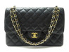 sac a main chanel timeless jumbo en cuir caviar