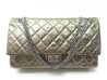 sac a main chanel maxi 2.55 cuir matelasse noir dore