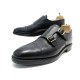 CHAUSSURES JOHN LOBB MOCASSINS BI BOUCLES WILLIAM 8D 42 CUIR NOIR LOAFERS 1180€