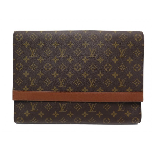 NEUF SAC POCHETTE LOUIS VUITTON A4 EN TOILE MONOGRAM NEW CANVAS POUCH 1300€