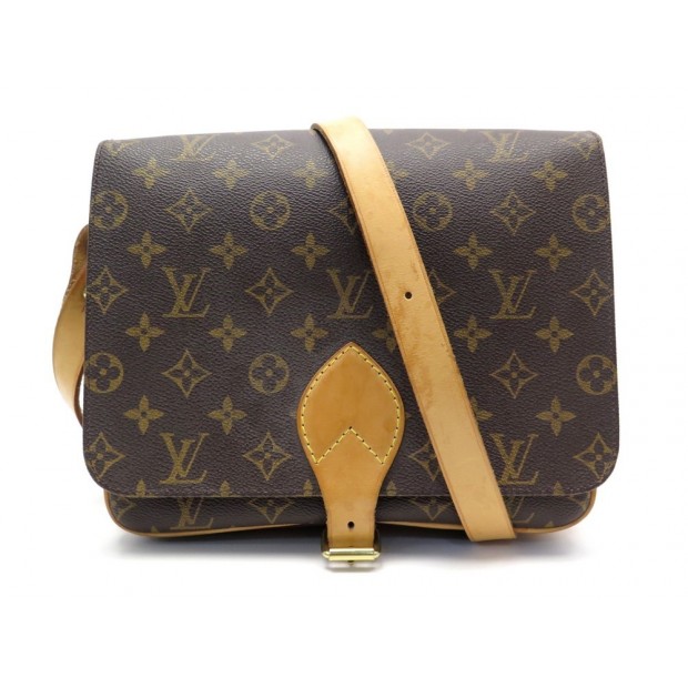 SAC A MAIN LOUIS VUITTON CARTOUCHIERE GM BANDOULIERE TOILE MONOGRAM BAG 1200€