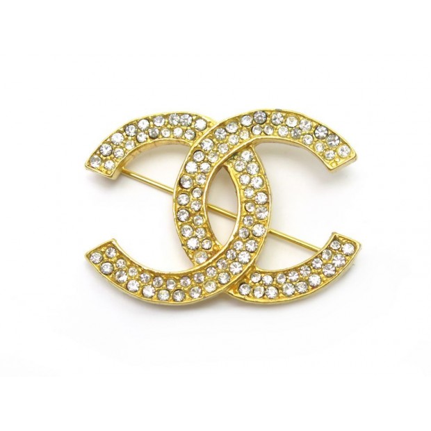 BROCHE CHANEL LOGO CC 