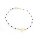 BRACELET GIGI CLOZEAU CROIX PERLES RESINE B3CO001 TAILLE 16 EN OR JAUNE 18K 290€