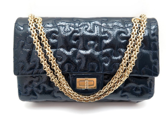 sac a main chanel 2.55 puzzle mm bandouliere en cuir