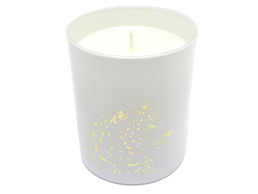 bougie parfumee cartier panthere en porcelaine