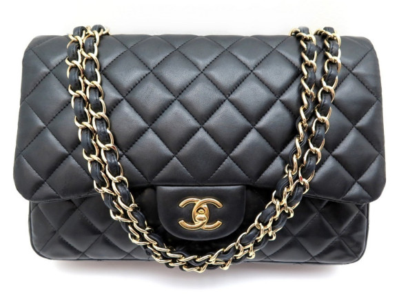 sac a main chanel timeless jumbo bandouliere cuir