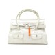 SAC DE VOYAGE A MAIN DIOR XL FLIGHT EN CUIR BLANC WHITE LEATHER TRAVEL HAND BAG