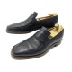 CHAUSSURES CORTHAY BEL AIR 10 44 MOCASSINS CUIR GRAINE NOIR + EMBAUCHOIRS 1450€