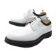 NEUF CHAUSSURES CHURCH'S DERBY BRANDON 8.5F 42.5 CUIR BLANC LEATHER SHOES 495€