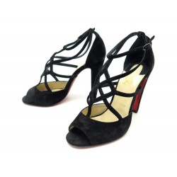 CHAUSSURES CHRISTIAN LOUBOUTIN BURLINETTE 100 3161035 37 SANDALES A TALONS 845€