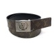 NEUF CEINTURE LOUIS VUITTON ADVENTURE 40 EN TOILE MONOGRAM T95 + BOITE BELT 515€