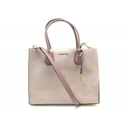 NEUF SAC MICHAEL KORS MERCER BICOLORE CUIR + BANDOULIERE 