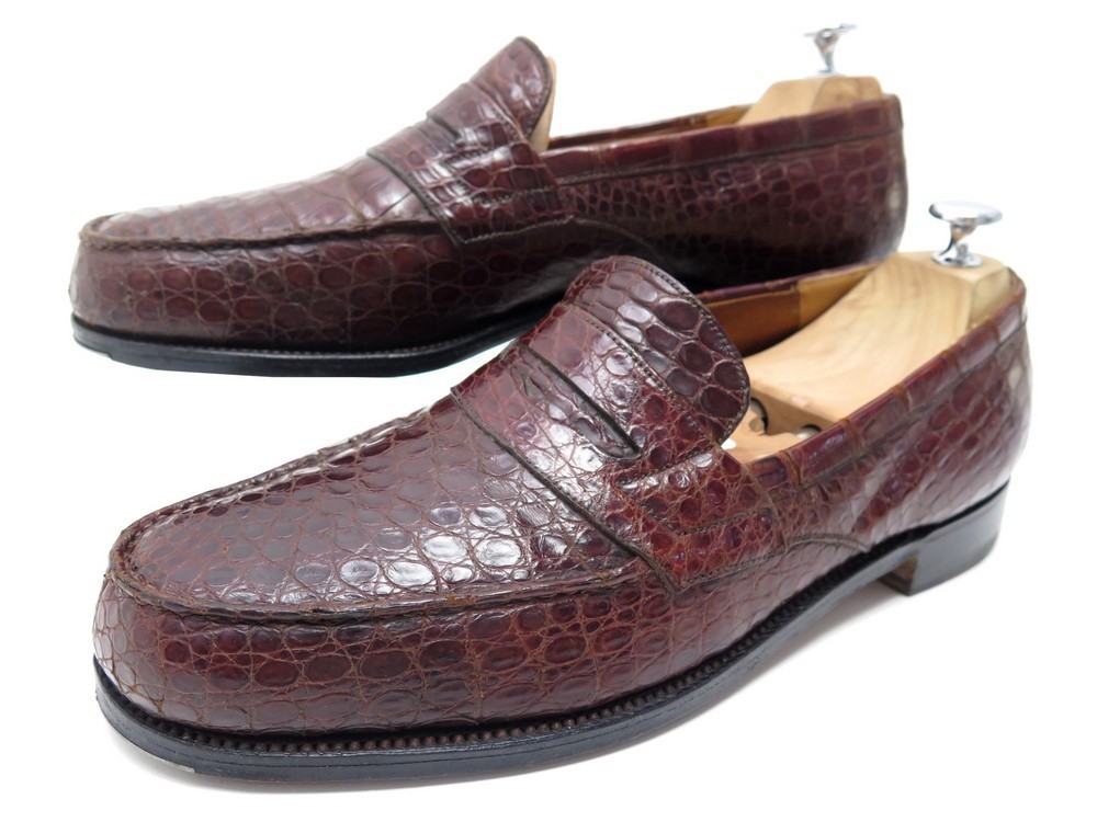 mocassin croco weston