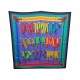 FOULARD HERMES LES SANGLES MULTICOLORE SOIE SILK SCARF 